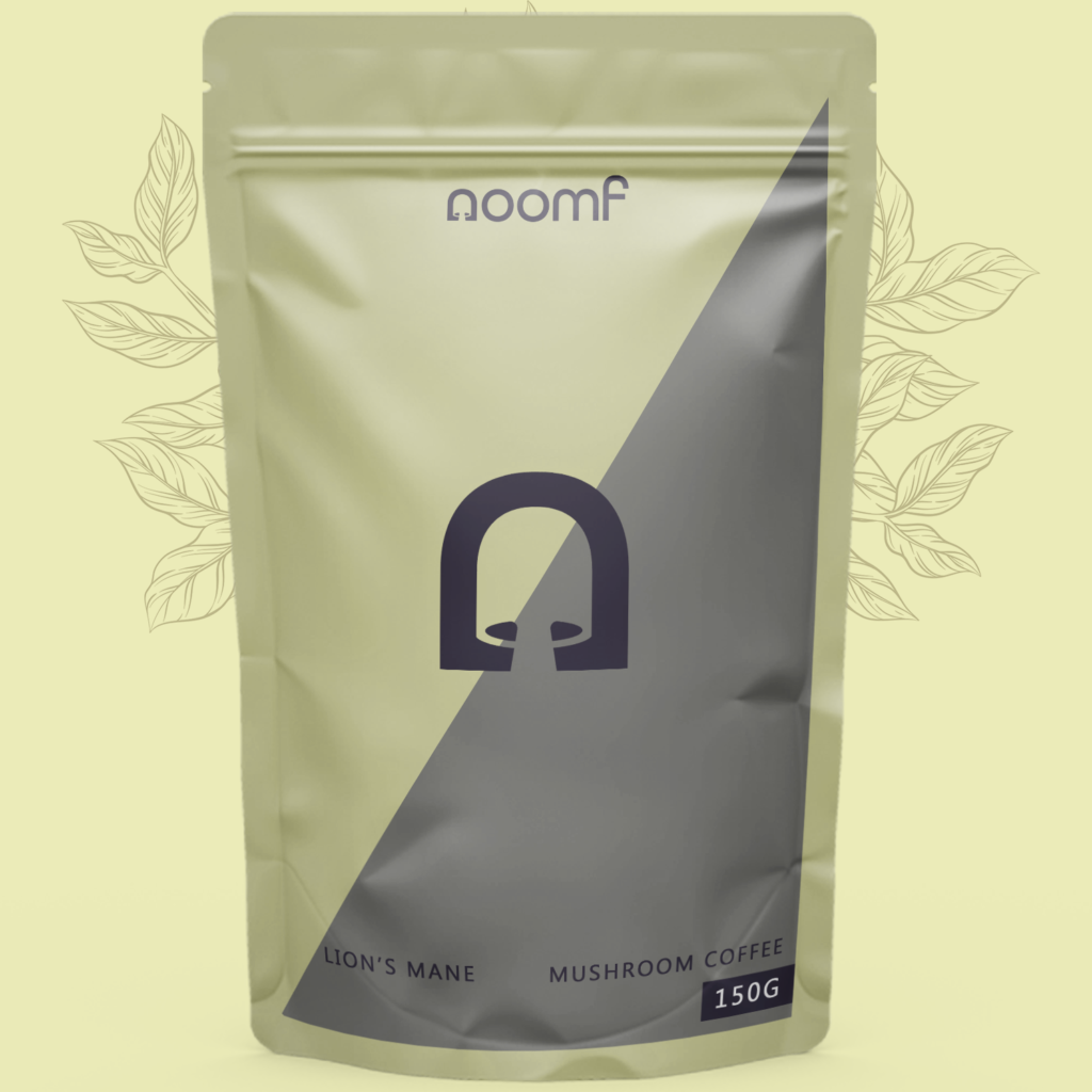 Noomf Functional Mushroom Coffee Packaging